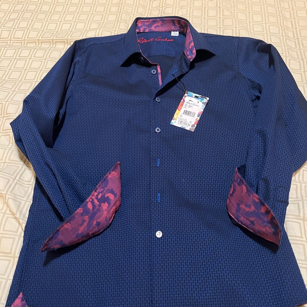 Robert Graham Boys Button Down Dress Shirt